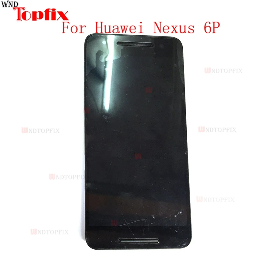 100%Tested Original For Huawei Nexus 6P AMOLED Display Touch Screen With Frame 5.7Inch LCD Assembly Replacement For Nexus 6P    (5)