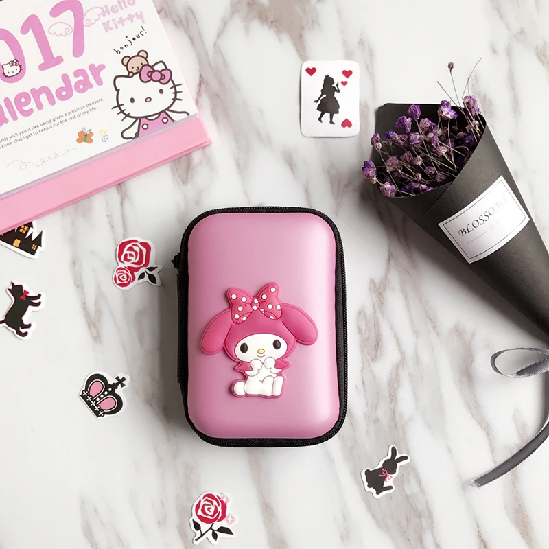 prativerdi Mini Cartoon Earphone Storage Bag Case For Key Coin Hard Holder Box Carrying Hard Hold Memory Card Ear Pads organizer12