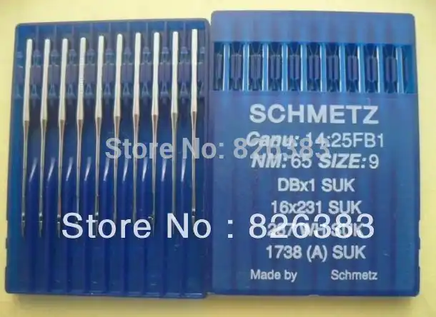 Schmetz 16X231 Needles Pack of 10 for sewing machines juki singer consew DBX1
