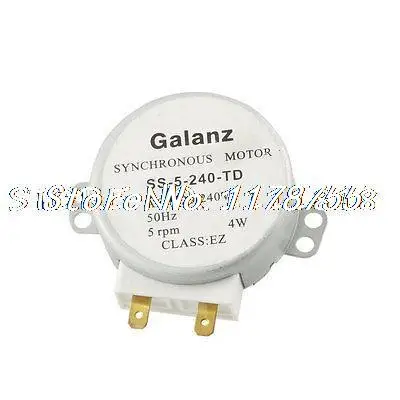 SS-5-240-TD AC 220/240 в 4 Вт 5rpm синхронный мотор для микроволновой печи | Обустройство дома