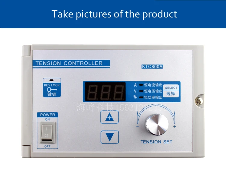 KTC800A регулятор натяжения порошка регулятор натяжения, ручной регулятор натяжения измеритель натяжения