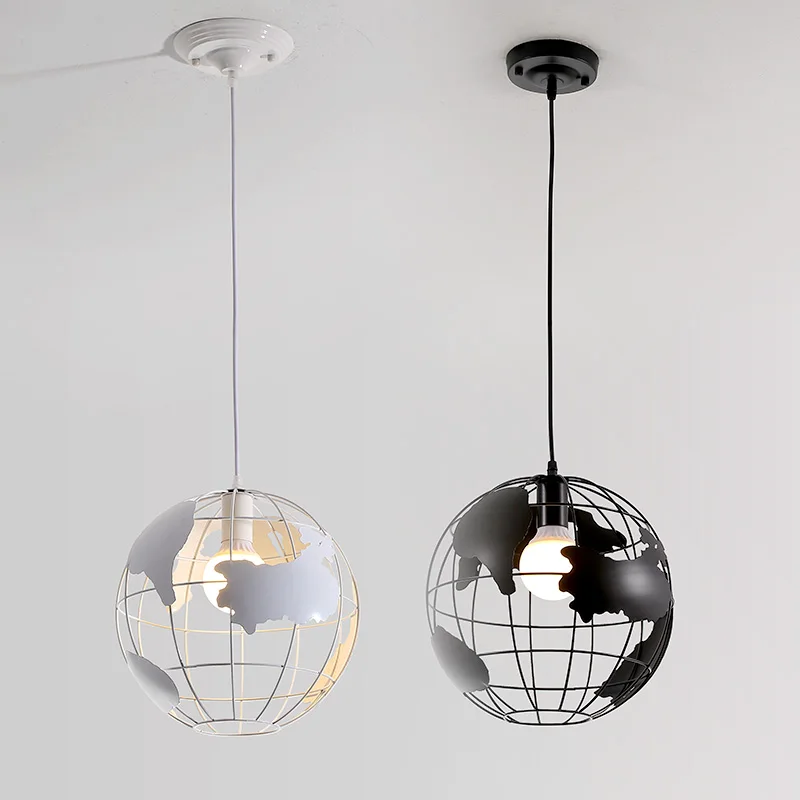 

Restaurant chandelier three personality American style American Bar Cafe Restaurant light simple modern single head lamp