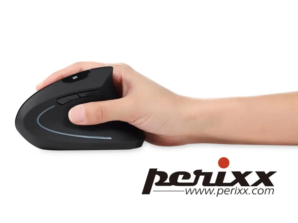 Original Alemanha Perixx Perimice713 Mouse Ergonômico Vertical sem Fio Anti Mouse Mão - Imagem 3