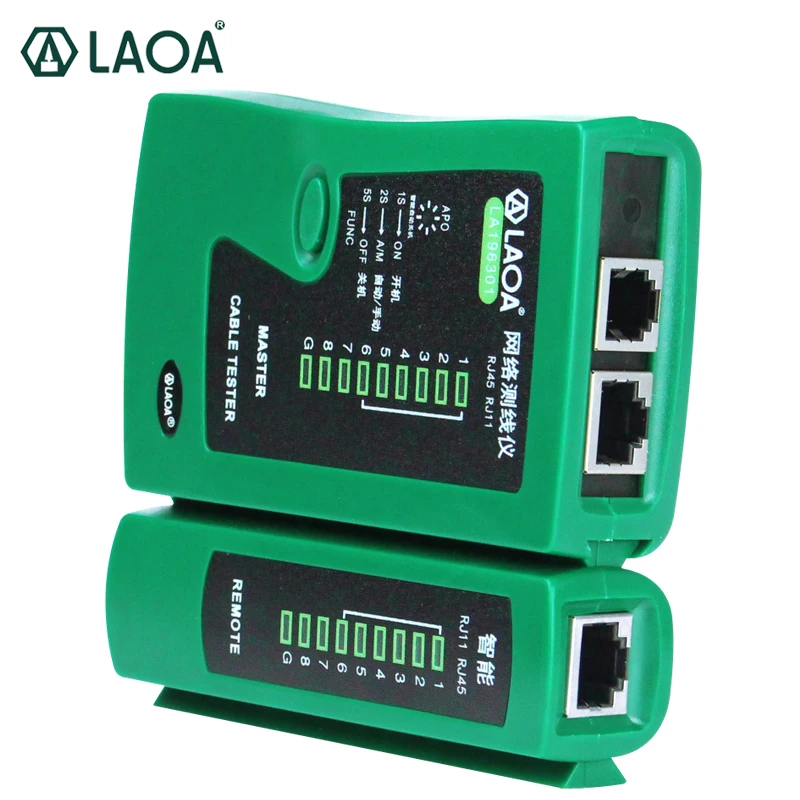

LAOA Multi functional Network Tester automatic network analyzer for RJ45 RJ11