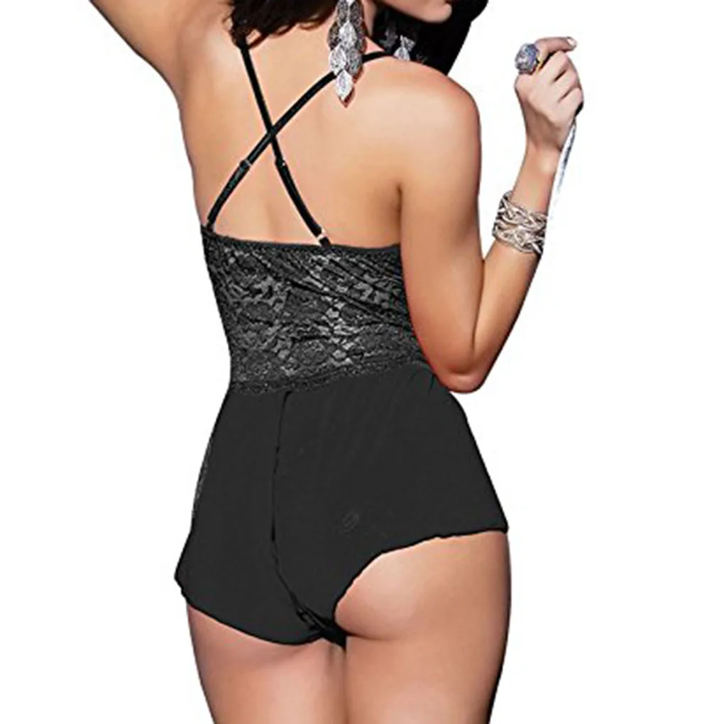 Sexy Women Sexy Lingerie Lace Open Crotch Mesh Bra Brief Sets Underwear 6 Colors Popular