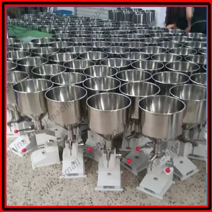 

Stainless Steel (5-50ml) Manual Cream Paste Liquid Filling Machine