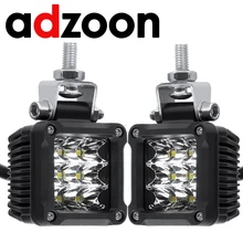 Adzoon " 27 Вт Светодиодный светильник для скутера, велосипеда, 12 В, 24 В, для мотоцикла, 4x4, для мотовездехода, противотуманный светильник, лампа для вождения