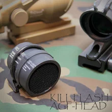 Тактический KillFlash и Защитная крышка для ACOG прицел черный