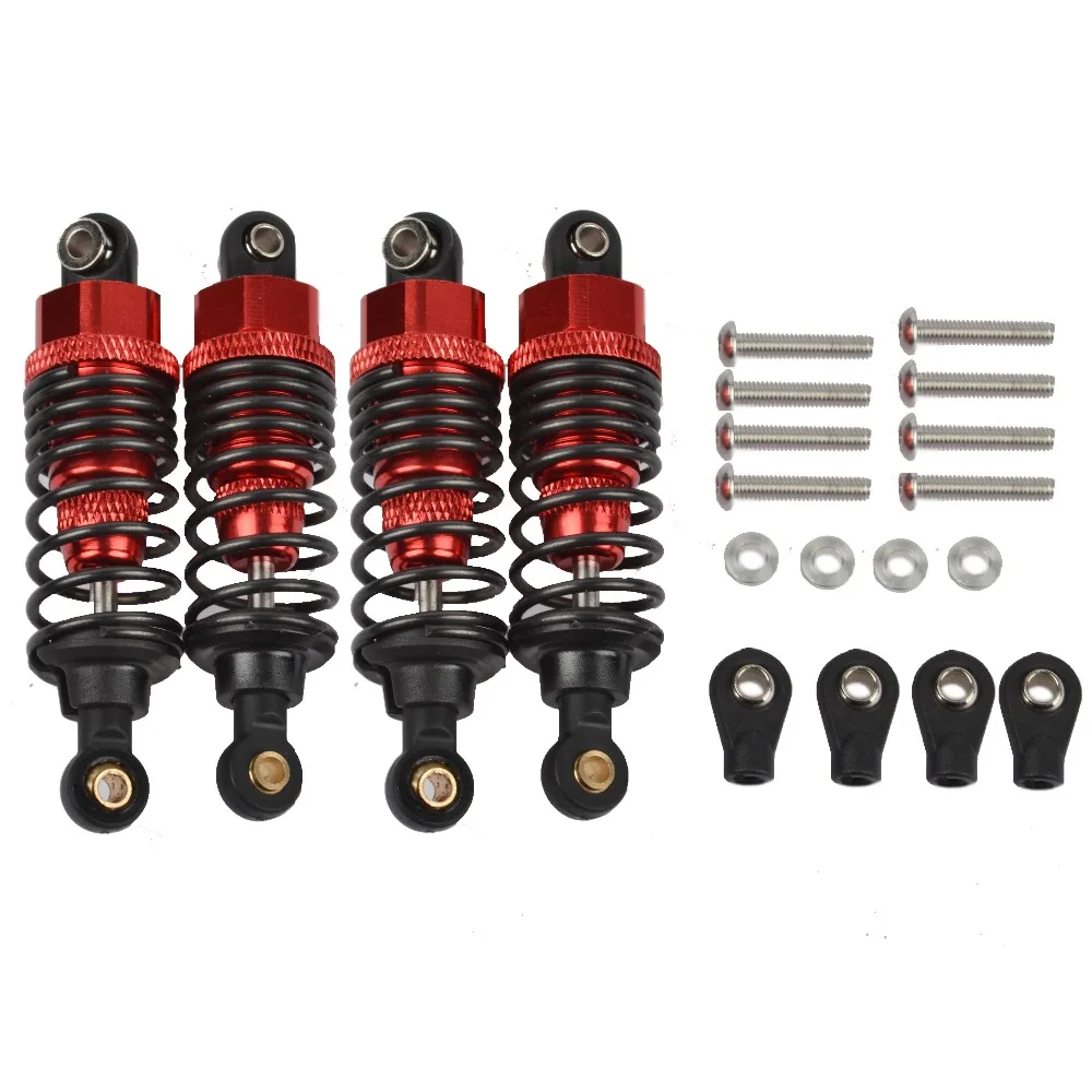 4Pcs of 1/10 Aluminum Metal Shock Absorber Set For TAMIYA TT01