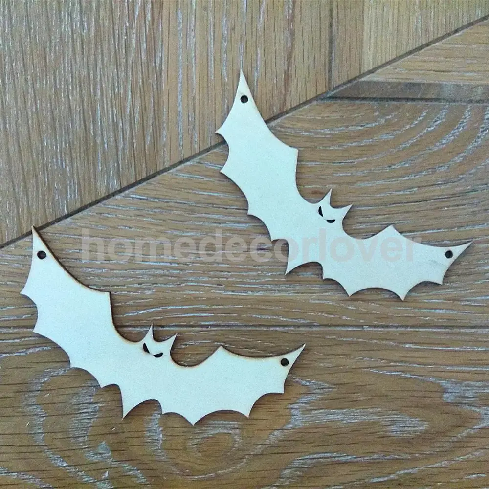 10x Unfinished Wooden Bat Shapes Craft House Decoration 10x Unfinished Wooden Bat Shapes Craft House Decoration Hanger Diy In Party Decorations From Home Garden On Aliexpress Alibaba Group