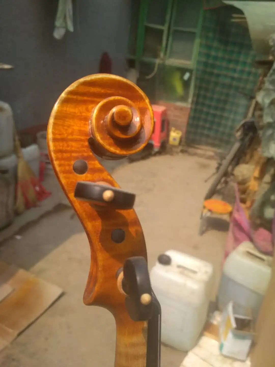 4/4 размер скрипки клен сзади ель Топ полностью ручная работа Guarneri скрипка