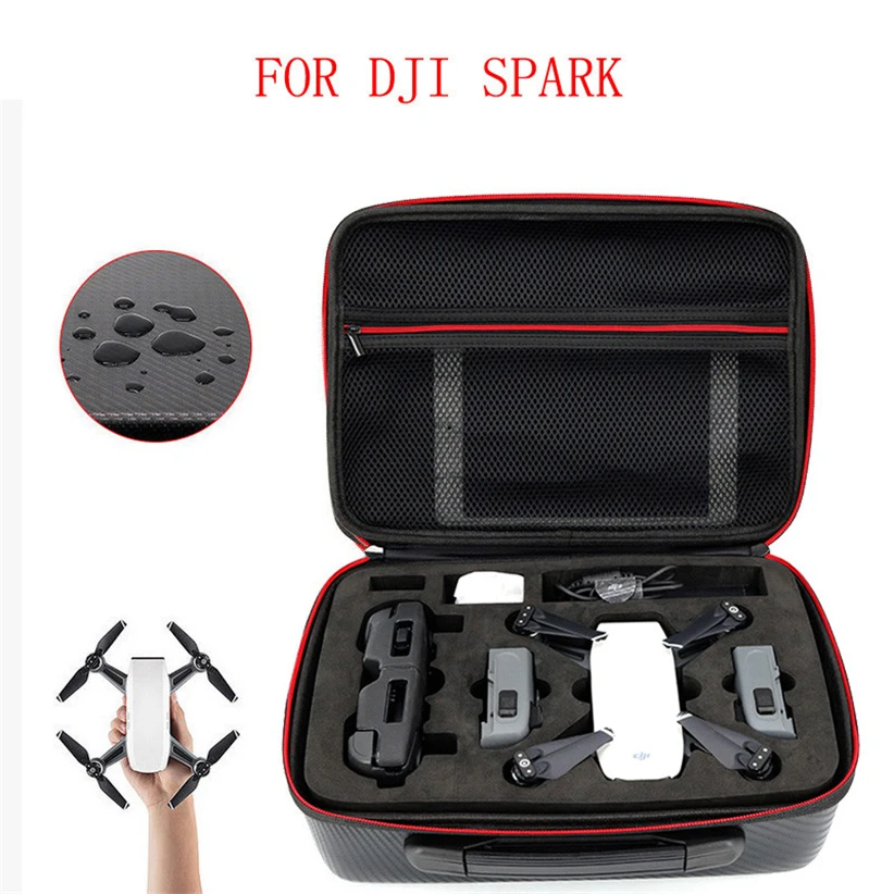 Твердая защитная сумка из ПУ портативный чехол для хранения DJI Spark Drone и
