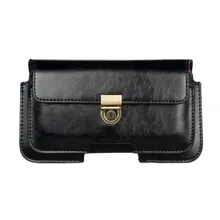 Мужская сумка для телефона, чехол для телефона с зажимом на ремне из искусственной кожи, сумка для мобильного телефона, сумка на пояс, модная сумка с зажимом на ремне для телефона 4,7~ 6,3 дюйма