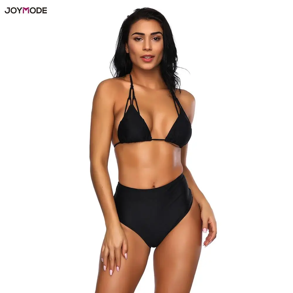 Женский купальный костюм JOYMODE из двух предметов купальник с перекрестными