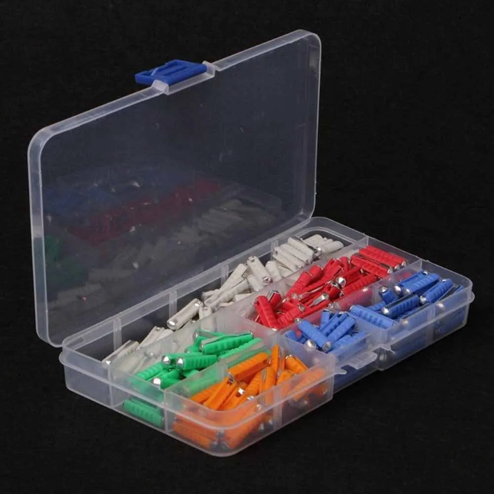 

200Pcs Automotive Fuse Continental Car Fuse Car/Auto Bakelite Auto Fuze Kit with Box 88 O66 JDH99