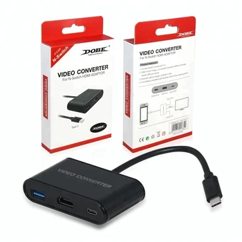 

For Nintendo Switch Connecting with TV Video Converter XMedia Recode Device Type-C USB-C to HDMI Adapter HD Video Converter