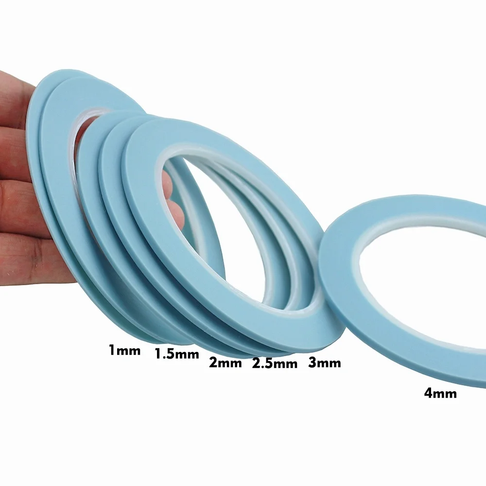 

High-Temp Car Auto Paint PVC Vinyl Fine Line Masking Tape Curves Fineline Tape 1mm 1.5mm 2mm 2.5mm 3mm 4mm x33m 6Rolls