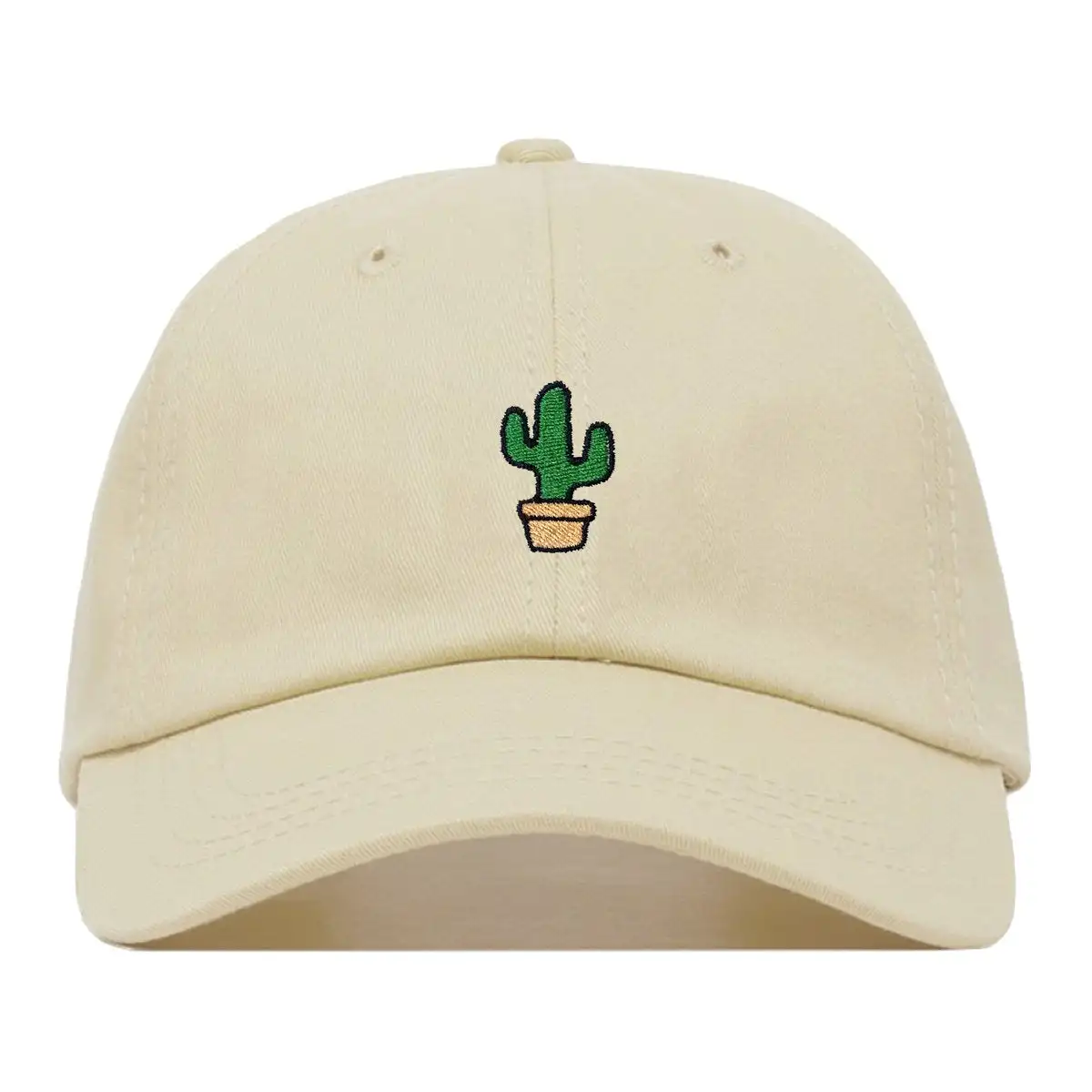 

2019 new cactus embroidery baseball cap fashion couple hat summer breathable sports caps outdoor dad hats