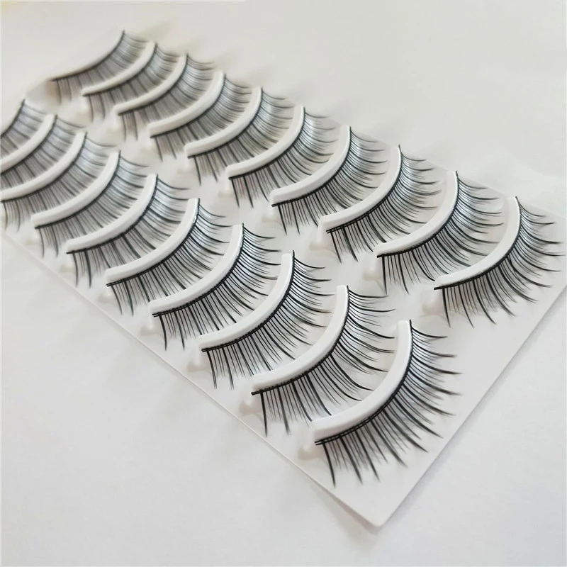 Best 80 Pairs Fake Eyelashes 8 Style Thick Long Eye Lashes Beauty Makeup Women Girls QQ99