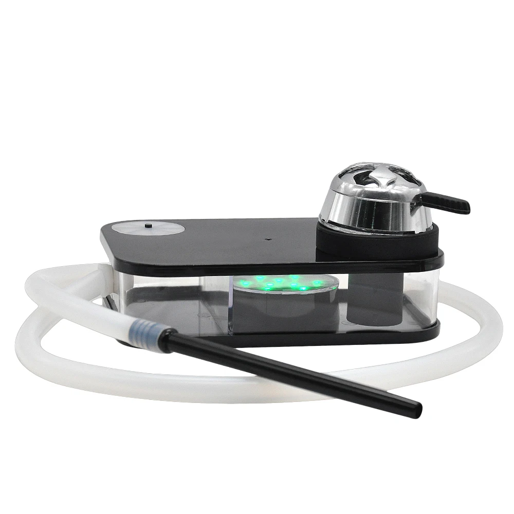 

Acrylic Arab Hookah Set With Led Light Portable Durable Heating Control Hookah Shisha Include Hookah Bowl Kaloud Hookah Hose