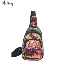 Aelicy женская сумка через плечо@ scrap винтажная модная сумка на плечо для девочек с блестками поясная сумка унисекс monederos para mujer Прямая поставка