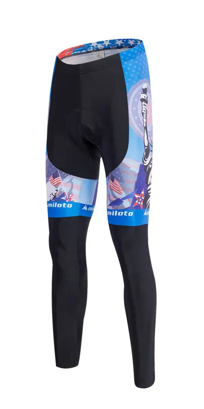 USA men's miloto cycling jersey long sleeves and bib pants cycling sets bicycle clothing (8)