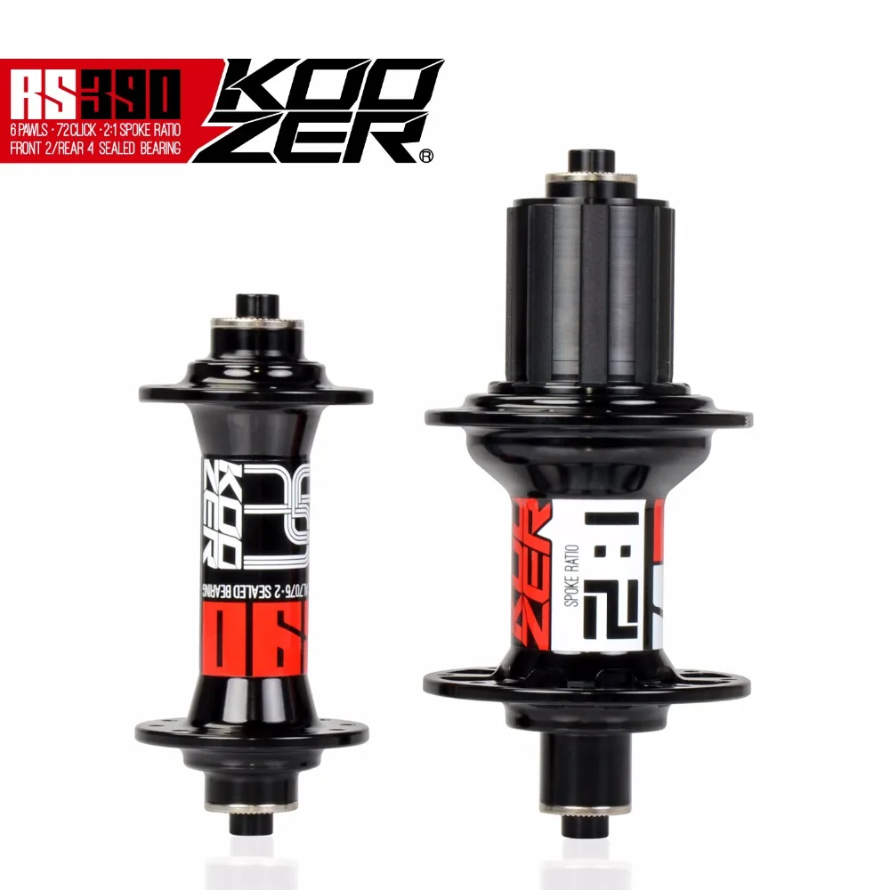 

KOOZER road bicycle hub ultralight bike hub V Brake hubs front 20 hole After 24 hole For 8-11 speed