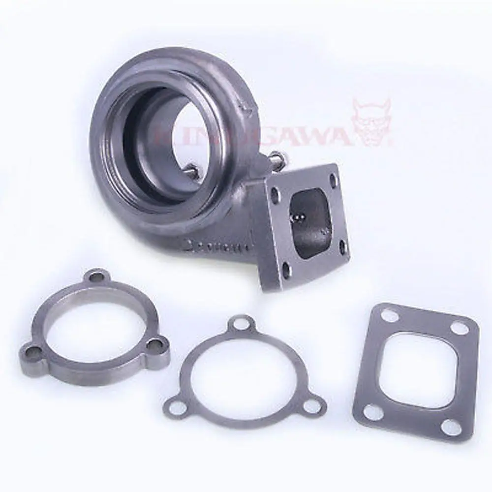 

Kinugawa Turbo Turbine Housing Kit 8cm T25 3 Bolt V-Band for Mitsubishi T67-25G / TD06SL2-20G
