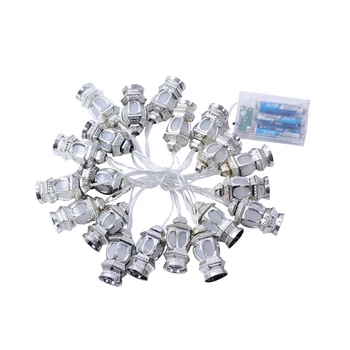 

For Home Holiday Garden Decor Outdoor Led String Fairy Light 1.65m Ramadan Decorations Lantern Night Lights