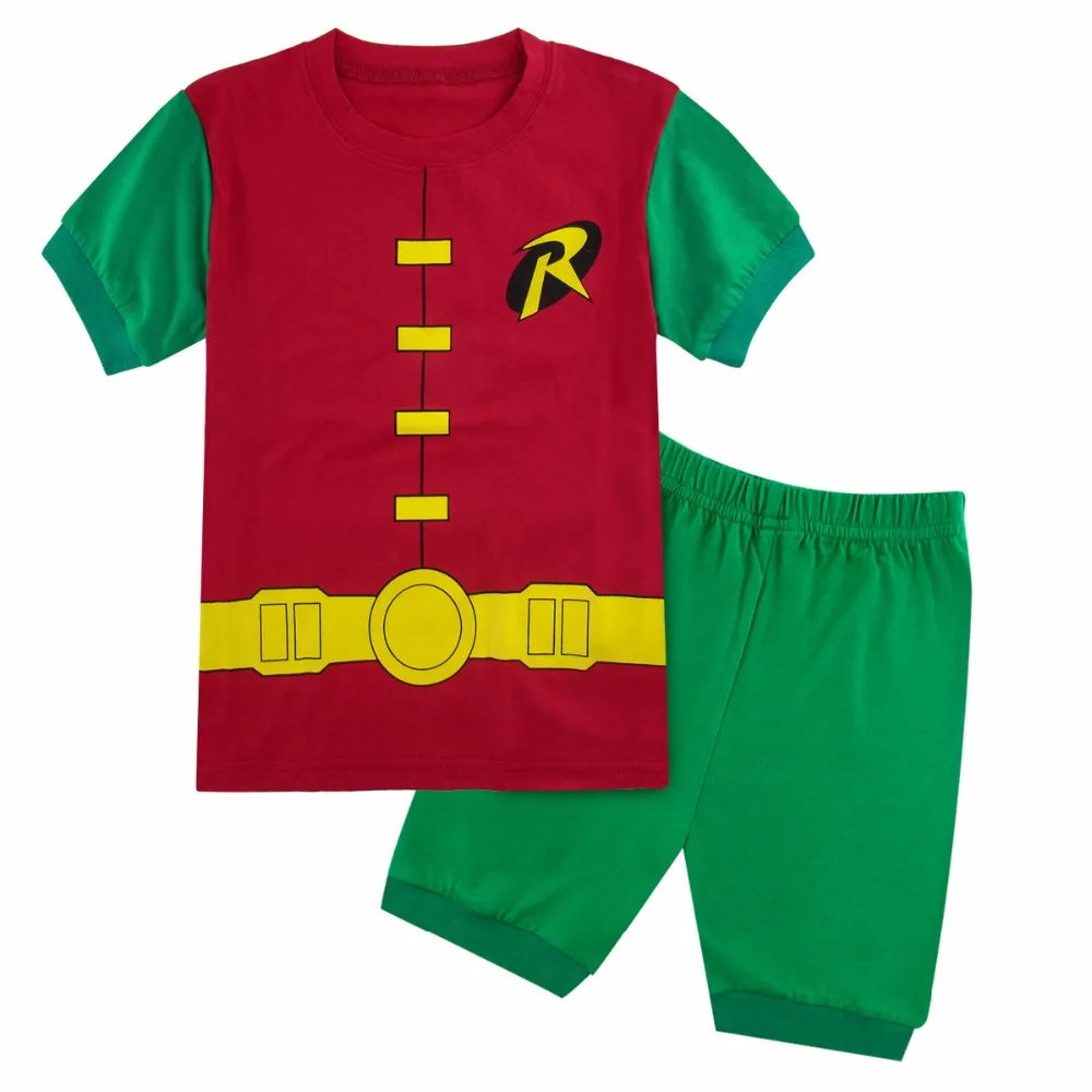 Buy Kids Boys Robin Pajamas Sleepwear Child Cartoon