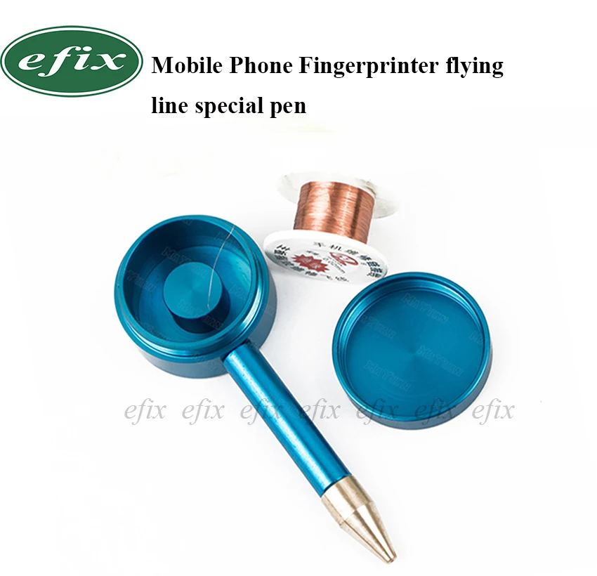 Изоляционный провод для iPhone Fingerprinter Senso Box с 0,02 мм Fly Line PCB Link Wire мобильный телефон сварочный набор инструментов