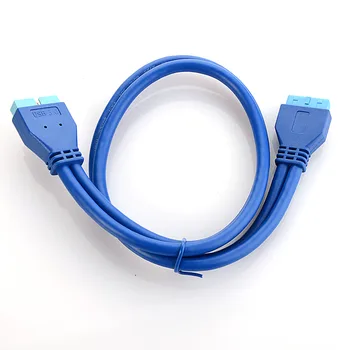 

New USB 3.0 Motherboard 20Pin Male Connector To 20Pin Female Extension Adapter Cable