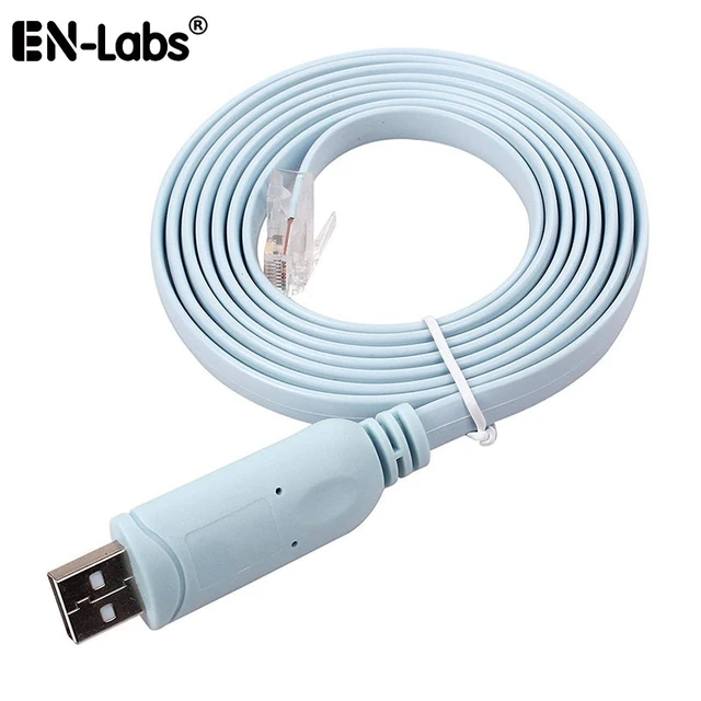 Usb Rj45 Console Cable Rs232 Serial Adapter  Cisco Console Usb Rs232 Cable  - Usb - Aliexpress