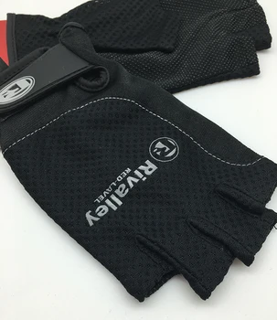 

Japanese RIVALLEY Breathable Moisture Wicking Anti-slip Wear-resistant Plastic Fabric Summer Sunscreen Fishing Gloves
