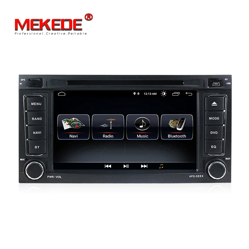 Cheap Car Multimedia Player GPS Android 8.1 2 Din Autoradio Car DVD Player For VW/Volkswagen/Touareg/Transporter T5 Radio FM 1