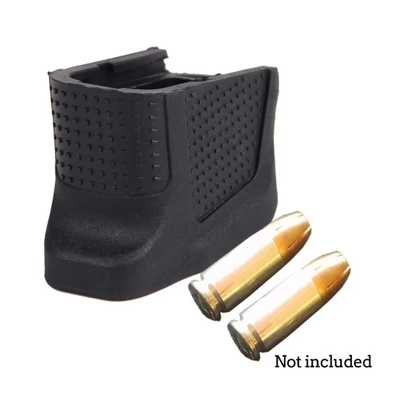 G43 Enhanced Magazine Extension Base Plate fit 6rd Mag Add +2 Round Glock 43 Extended Handgun Accessories (3)