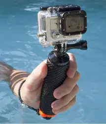 GoPro легкий вес Дайвинг Floaty Bobber Придерживайтесь силиконовые ручки ручной плавающей монопод для GoPro 4 3 + 3 Сяо miyi SJCAM