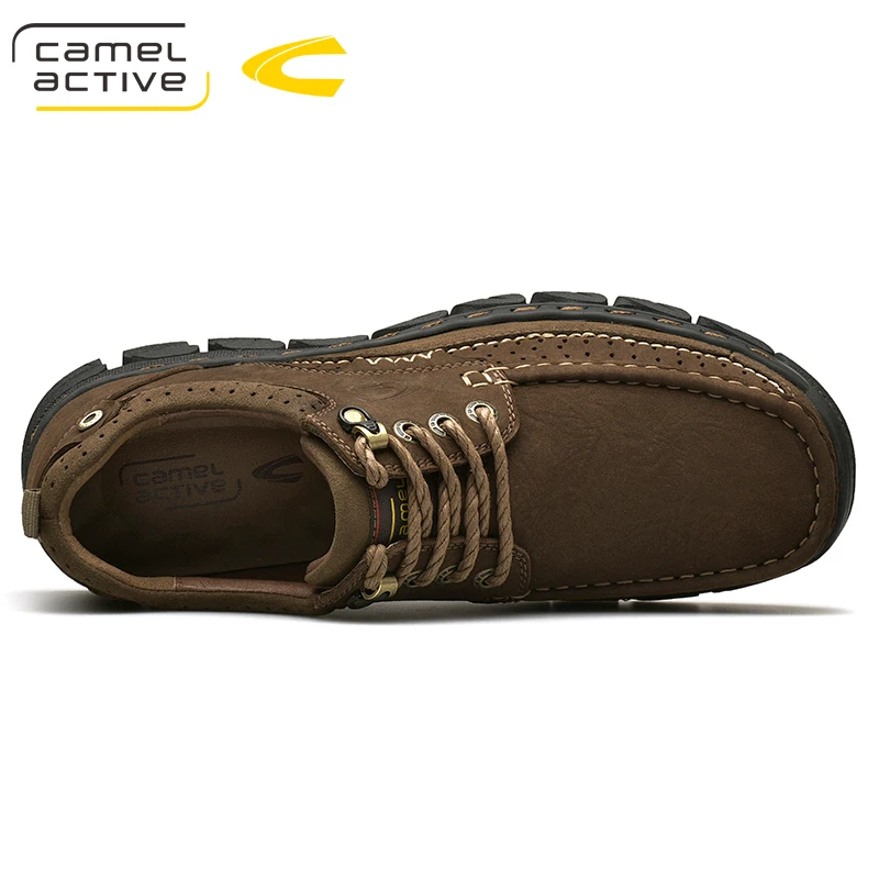 Camel Active/Новинка; удобная повседневная обувь из натуральной кожи; оксфорды; Мужская обувь; качественная обувь из коровьей кожи; мужские мокасины на плоской подошве