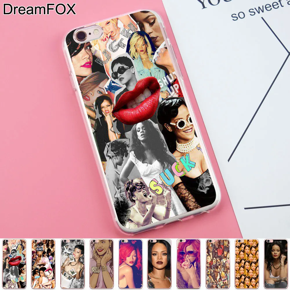 DREAMFOX K175 Rihanna Complex Soft TPU Silicone Case Cover For Apple iPhone 11 Pro X XR XS Max 8 7 6 6S Plus 5 5S SE 5C 4 4S |