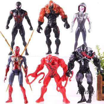 

The Avengers 3 Figure Infinity War Action Thor Spider Man Thanos PVC Collection Marvel Model Toy With Light 6-7pcs/set