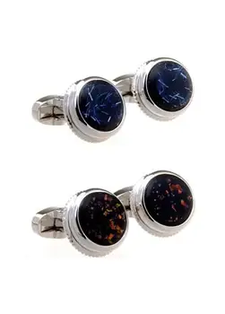 

10pairs/lot Classic Big Crystal Cufflinks Royal Blue Colorful Red Rhinestone Cuff Links Vintage Business Style Men's Jewelry
