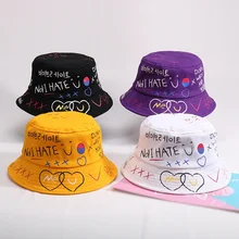 Унисекс Харадзюку ведро шляпа Рыбалка Открытый Панама хип хоп кепка мода лето для Рыбацкая шляпа для женщин горячее поступление