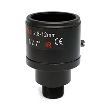 Ручной зум 2,8-12 мм объектив с переменным фокусным HD с повышенным разрешением Объективы для видеонаблюдения 1/2. " M12 крепление 95,5-30,8 градусов для безопасности IP Камера(SL-2812BMP