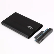 2.5 дюймов HDD SATA случае к USB 3.0 жесткий диск SATA Внешние запоминающие устройства Корпуса для жёстких дисков коробка с кабелем USB HDD жесткий привод Коробка