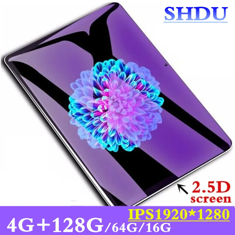 

2020 New 2.5D 10.1 inch 3G 4GLTE Phone Call Tablets 10 Core Tablet pc Android 9.0 Tablet 6 GB ram+ 128 GB rom pc tablet WiFi GPG