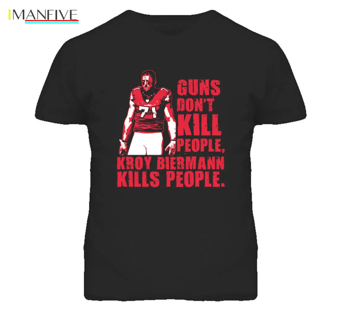 

Football Atlanta Kroy Biermann Real Housewives T-Shirt discout hot new fashion t shirt top free shipping 2019 officia