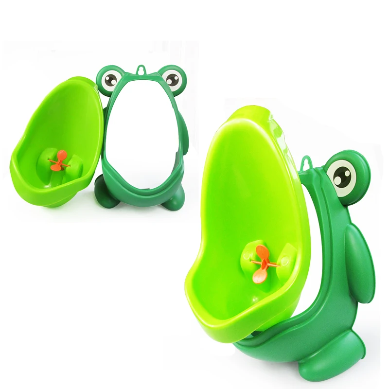 Kinder Baby Frog Toilettentrainer Pissoir Toilette Pinkeln Lerntöpfchen Töpfchen 