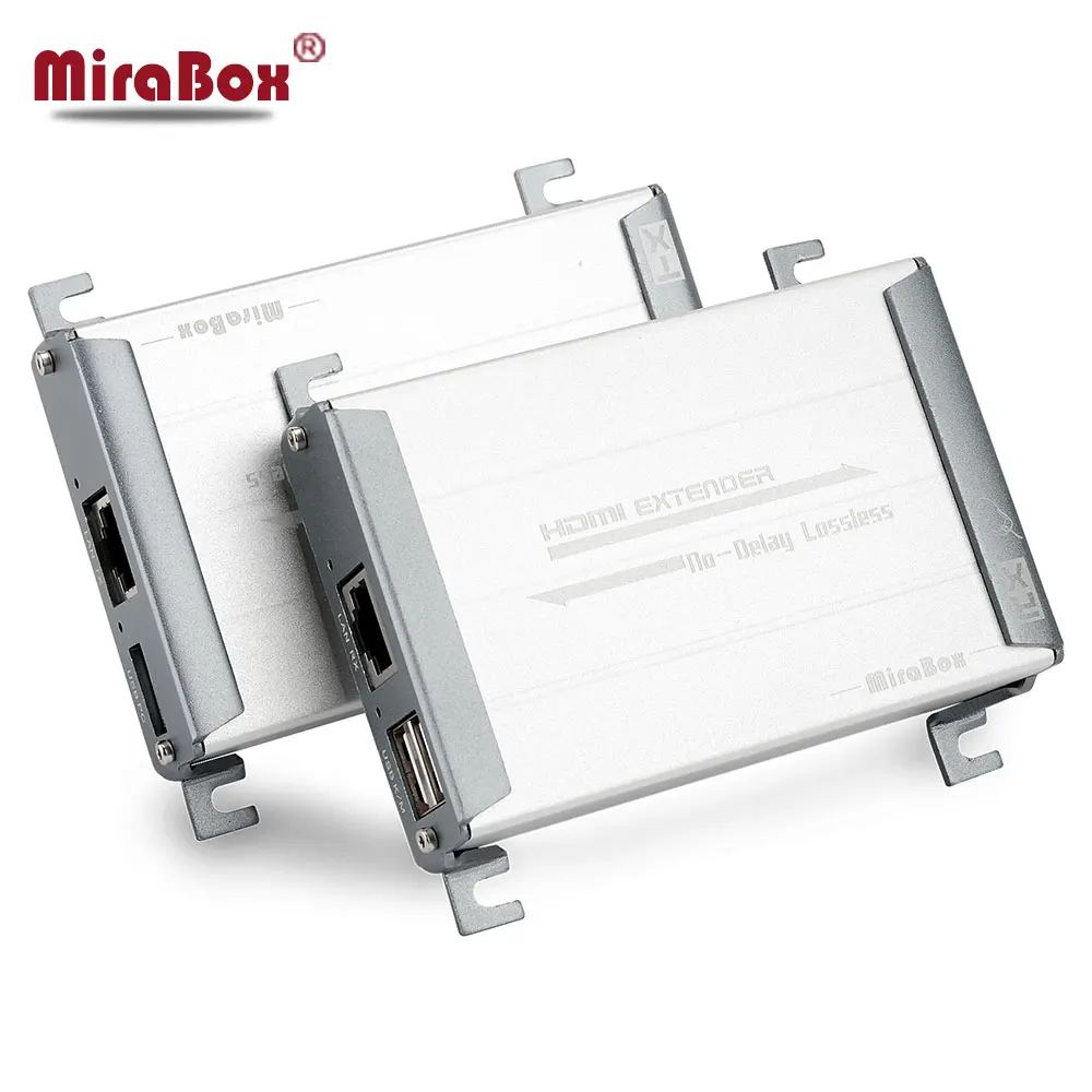 HSV560 MiraBox HDMI KVM usb-удлинитель 80 м точка-точка с видео без потерь и без время задержки по UTP Cat5/5e/Cat6 Rj45 LAN