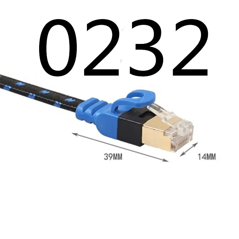 

0232 XIWANG Hot Sells CAT7 UTP Round Cable Ethernet Cables Network Wire RJ45 Patch Cord Lan Cable Made In China