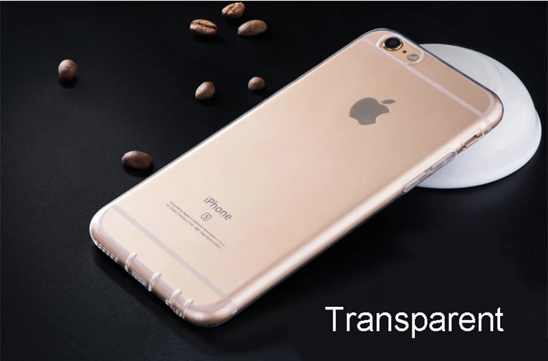 Soft Silicone Clear Case For iPhone XS Max XR X 6 S 6S 4 4S 5 5S SE 5SE 7 8 Plus 6Plus 7Plus 8Plus Phone TPU Back Cover Housing cool iphone se cases
